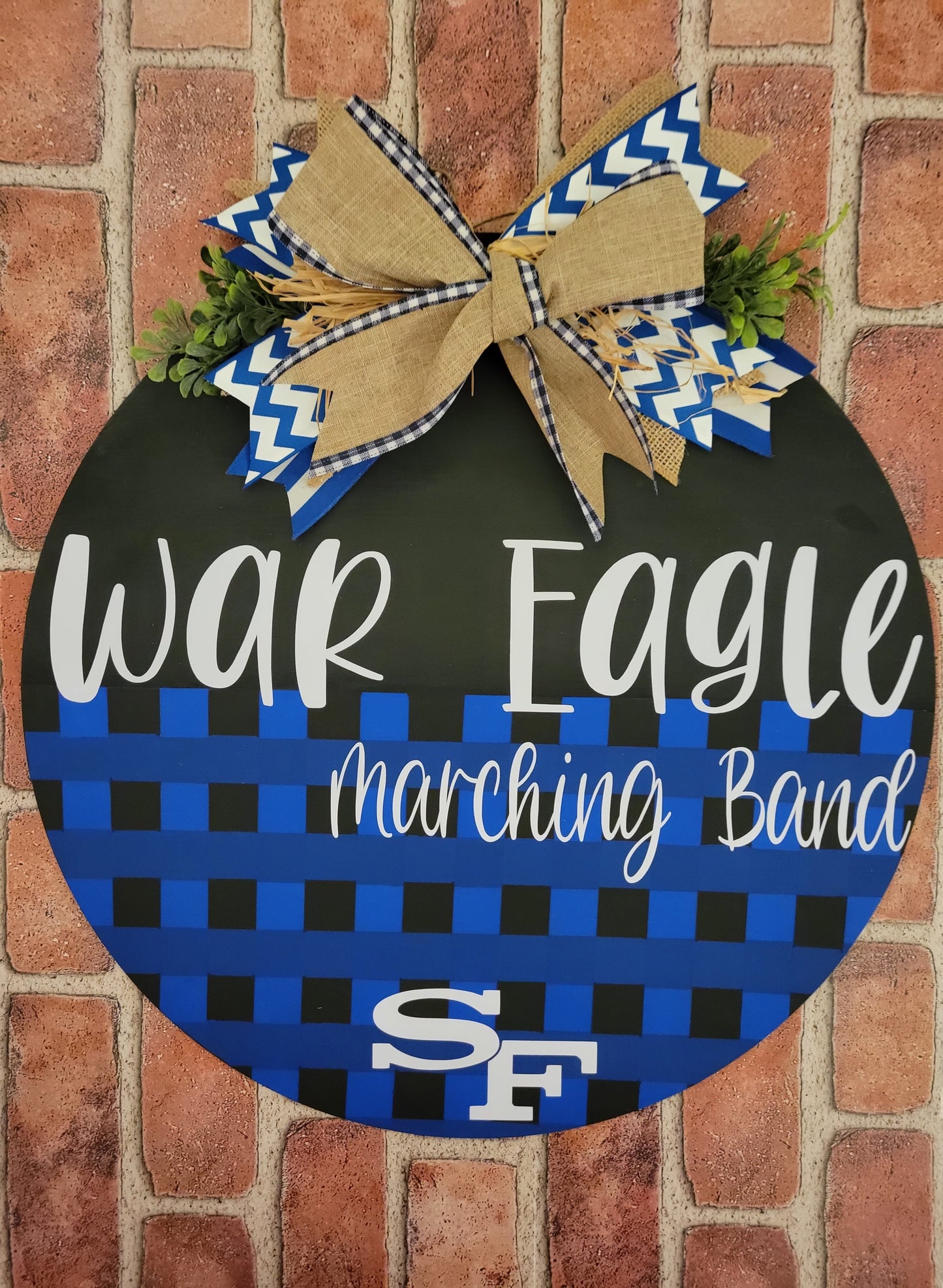 High School Team Spirit Sign