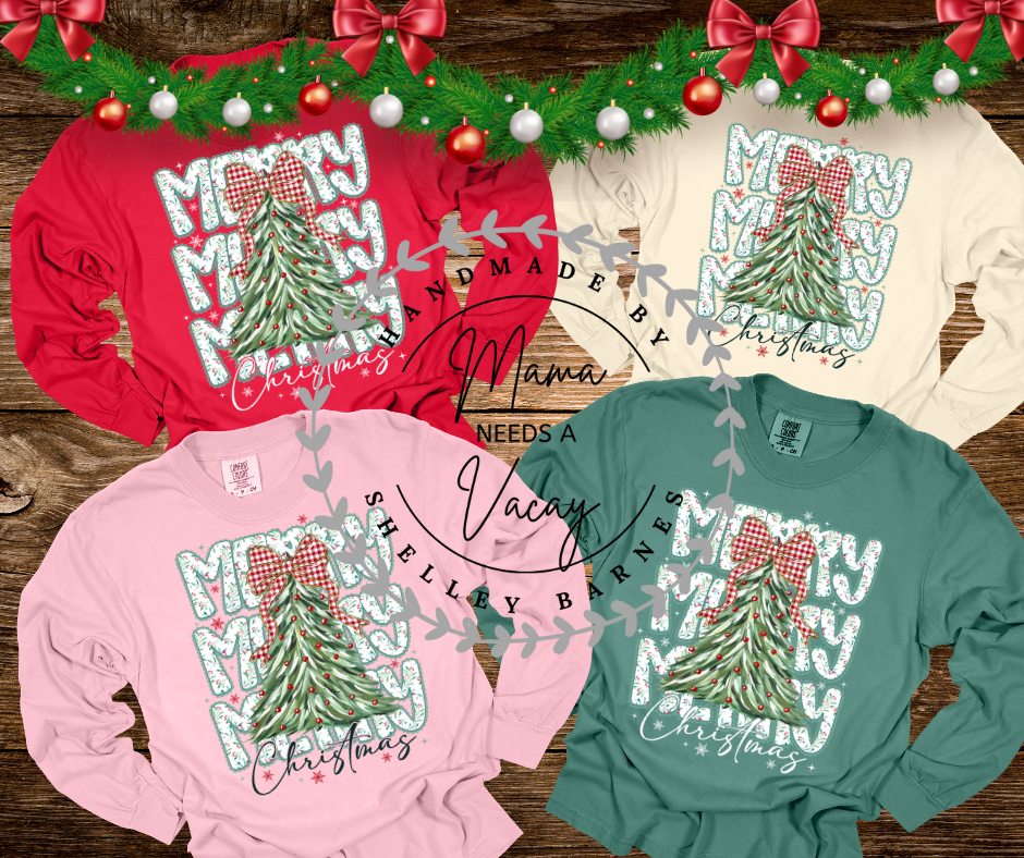 Merry Merry Floral Tree