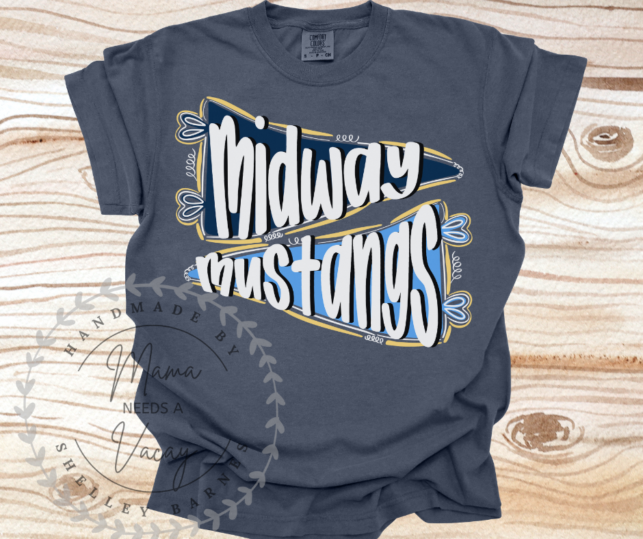 Midway Pennant Tee