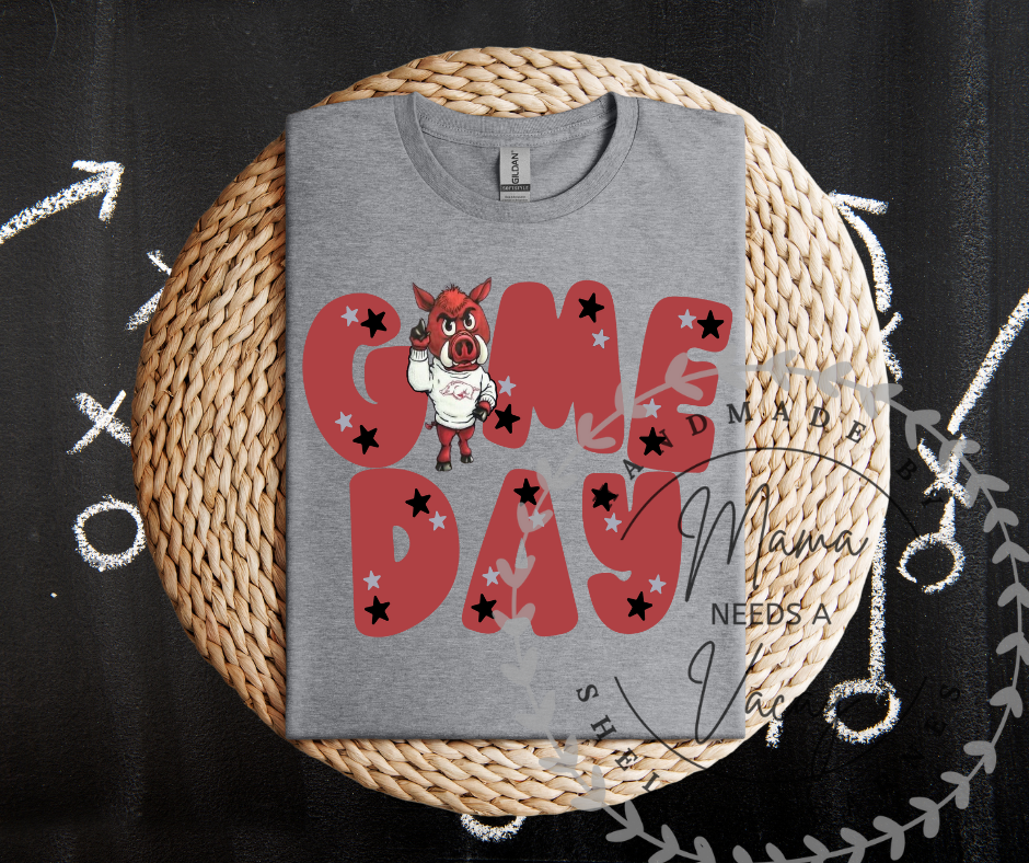 SEC Gameday TShirt Arkansas