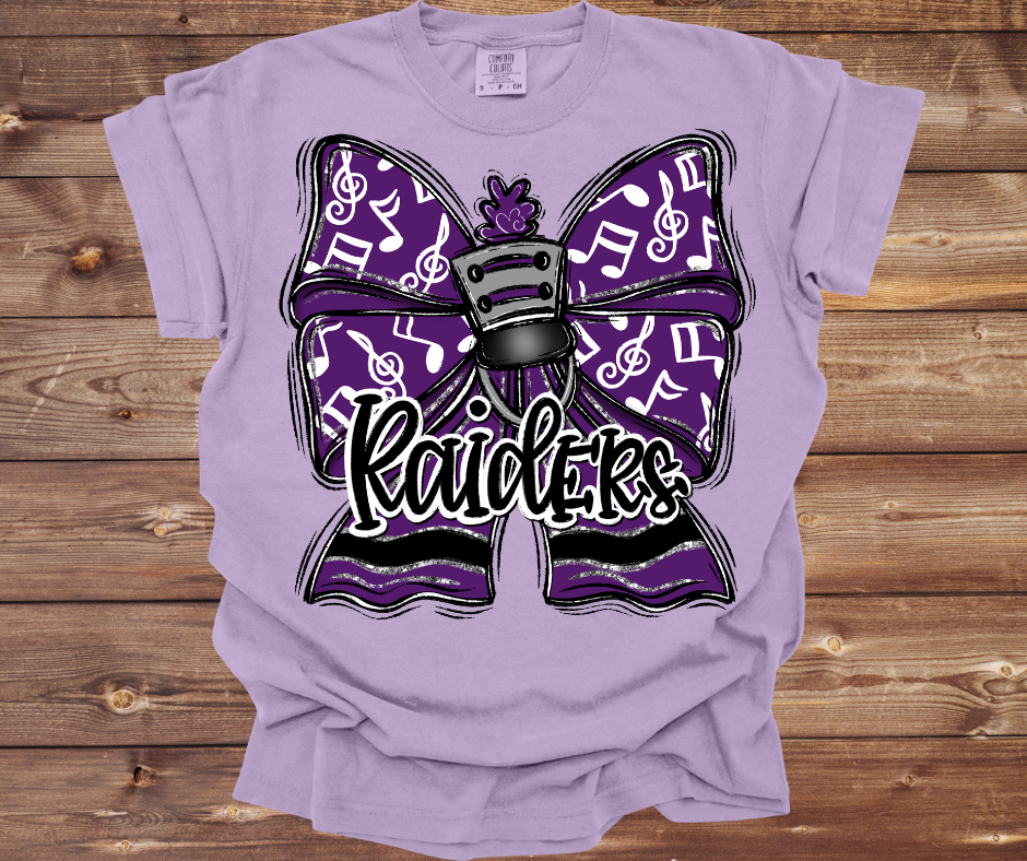 Raiders Band Bow