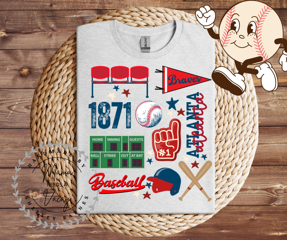 Braves Baseball Tee