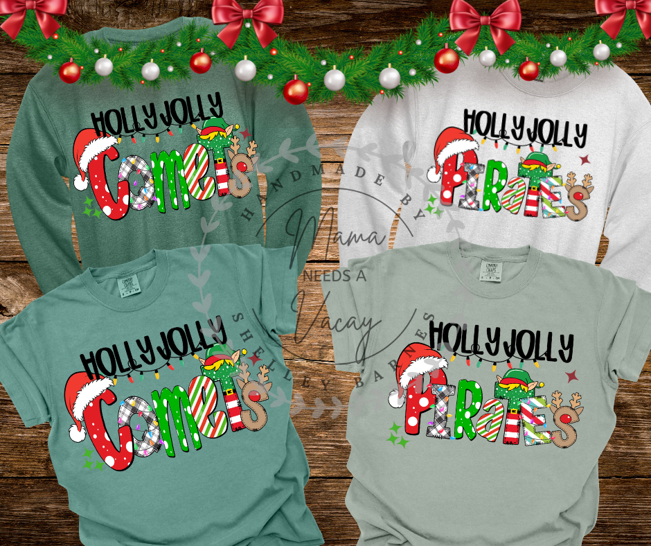 Pirate Christmas Doodle