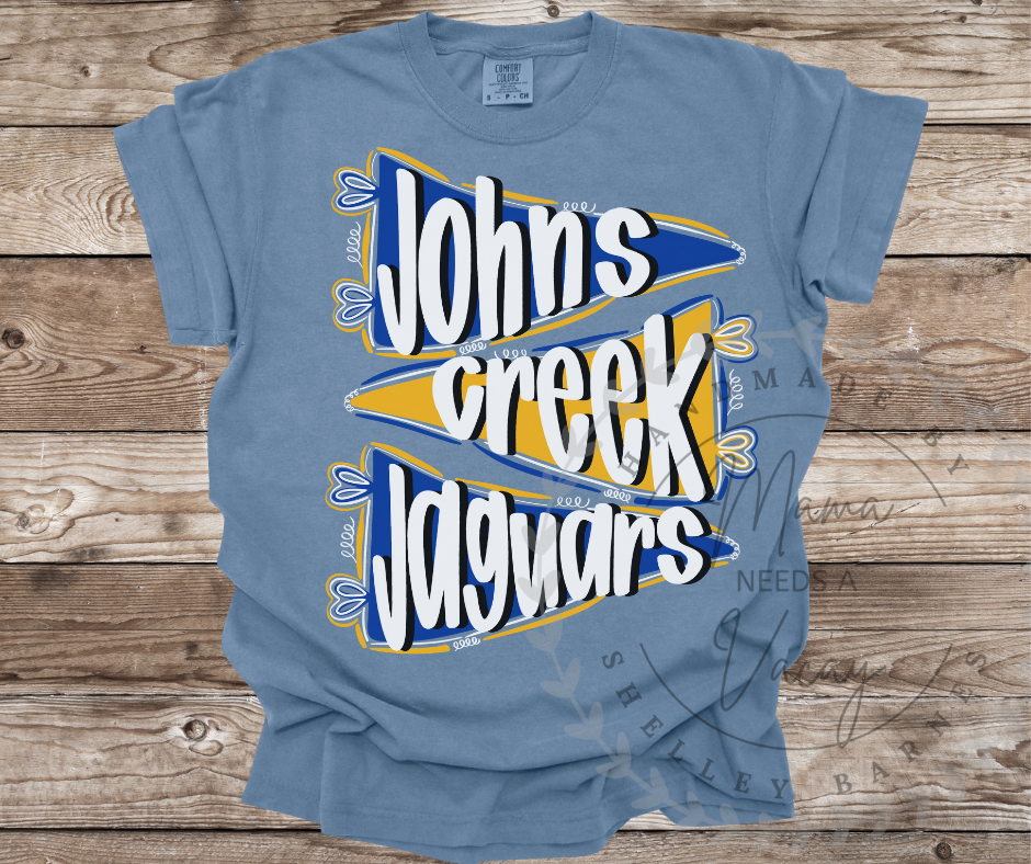Johns Creek Jaguars Pennant