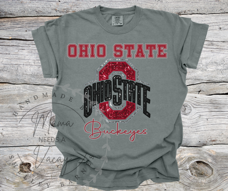 Ohio State Glitter