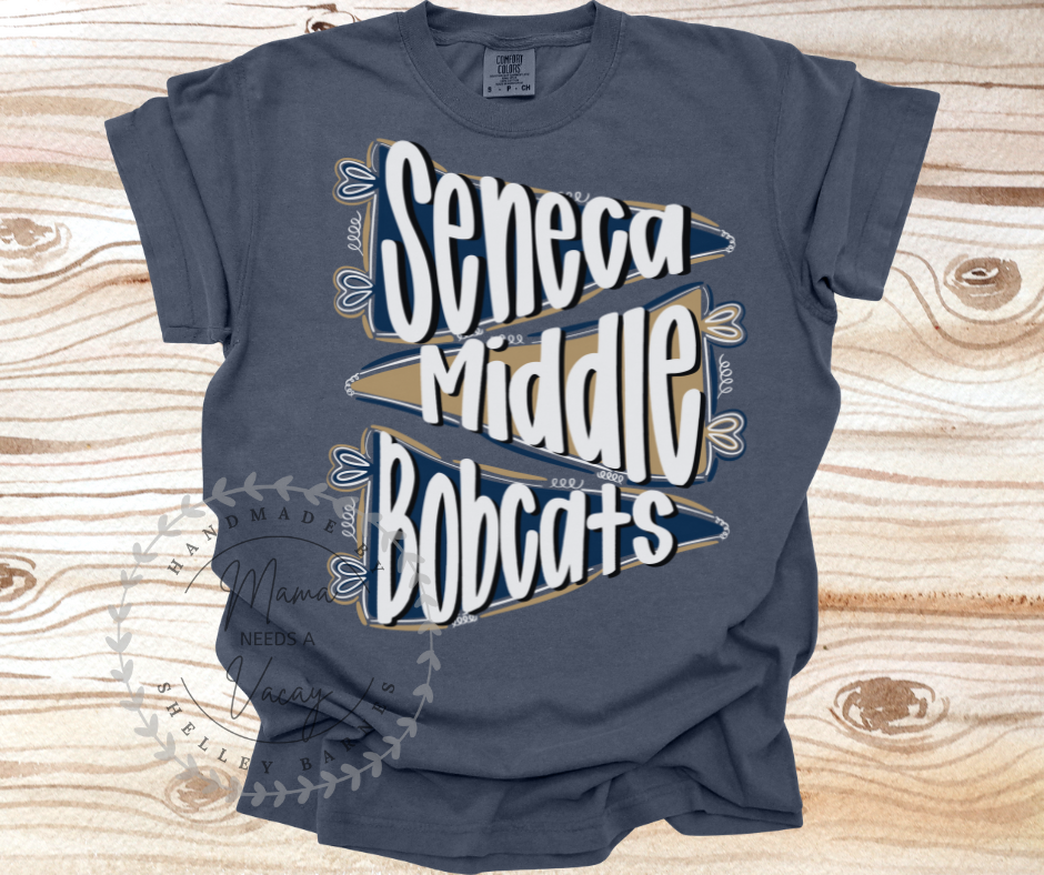 Seneca Middle Pennant Tee