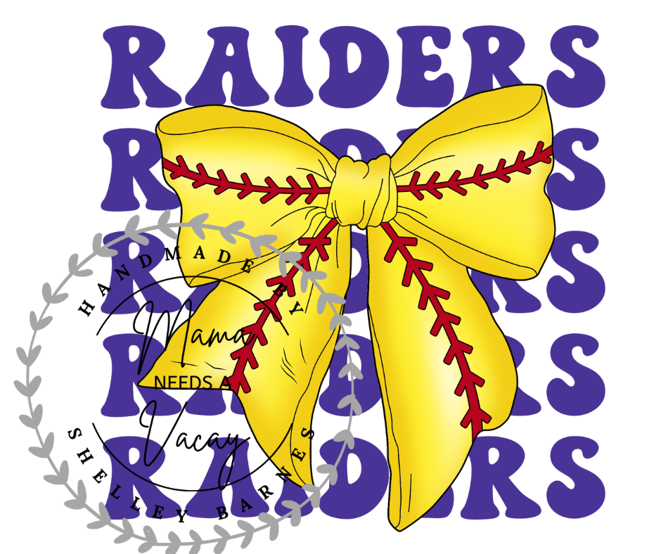 Softball Bow Tee