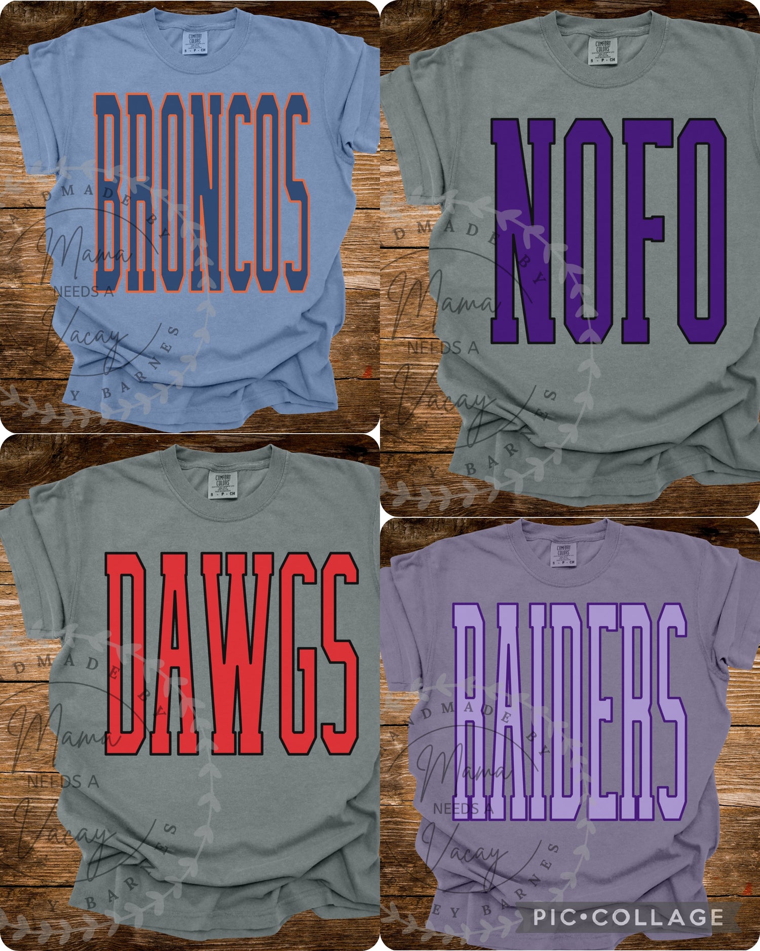 Tall Letter Shirts