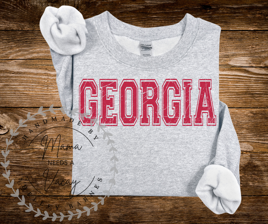 Distressed Team Sweatshirts