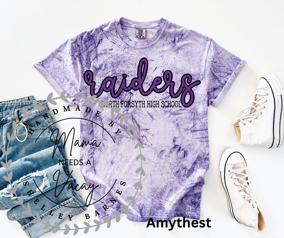 Script Mascot Marble Tee