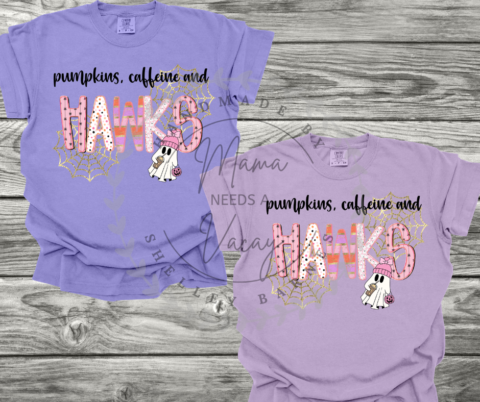 Pumpkins and Coffee Mascot Tee
