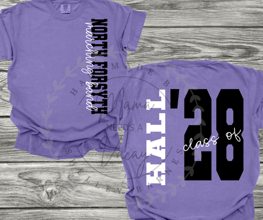 Raider Band Vertical Tee