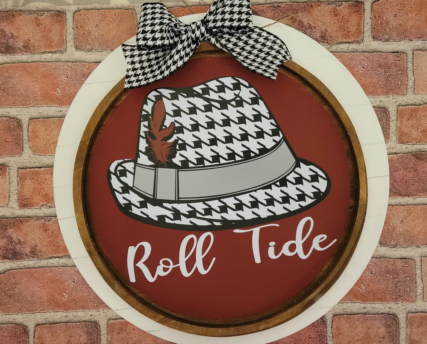 Roll Tide Wood Sign