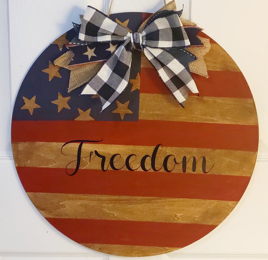 Fourth of July Door Hanger