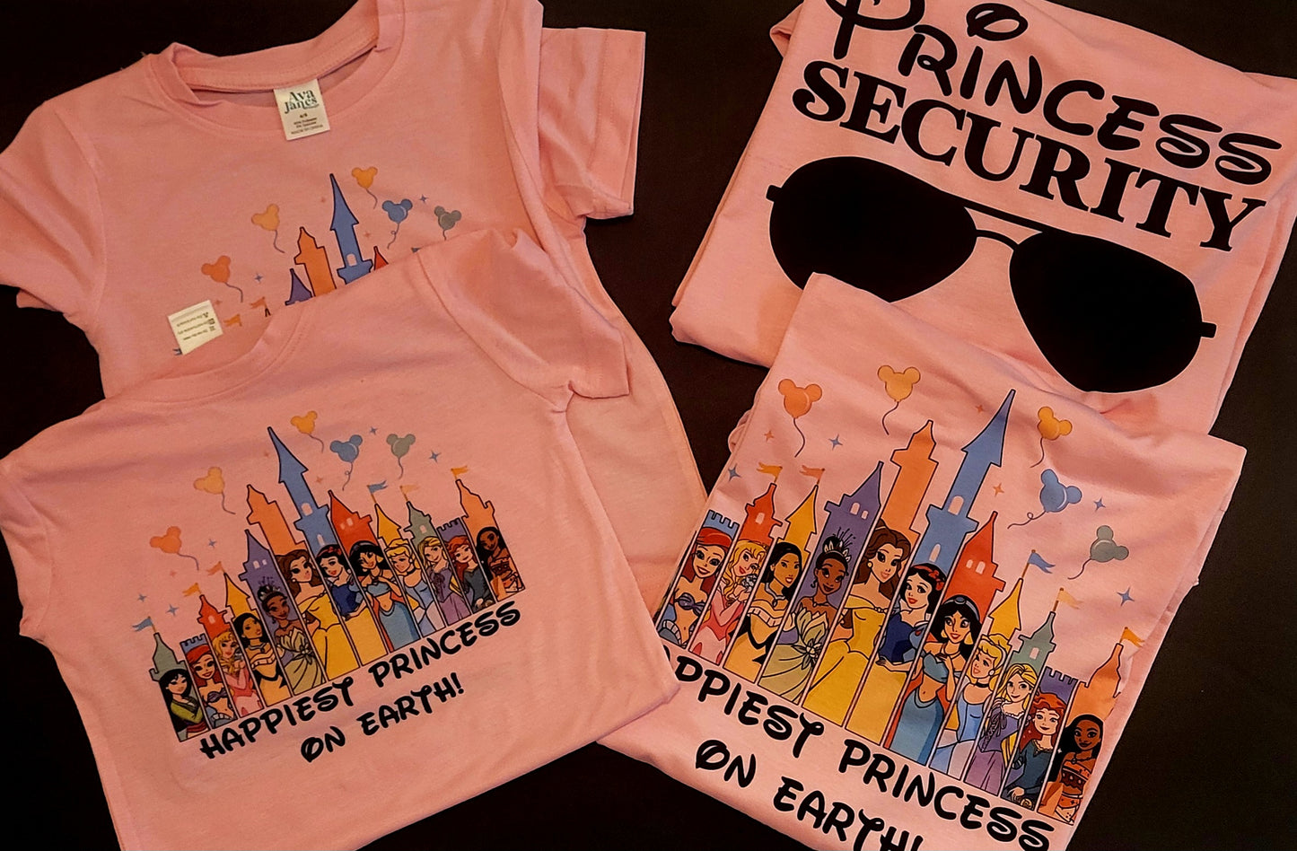 Disney Princess shirts Adult Sizes