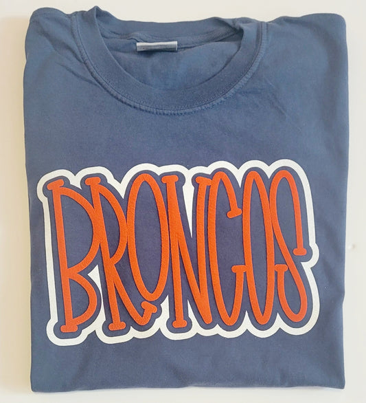 Broncos Puff Mascot