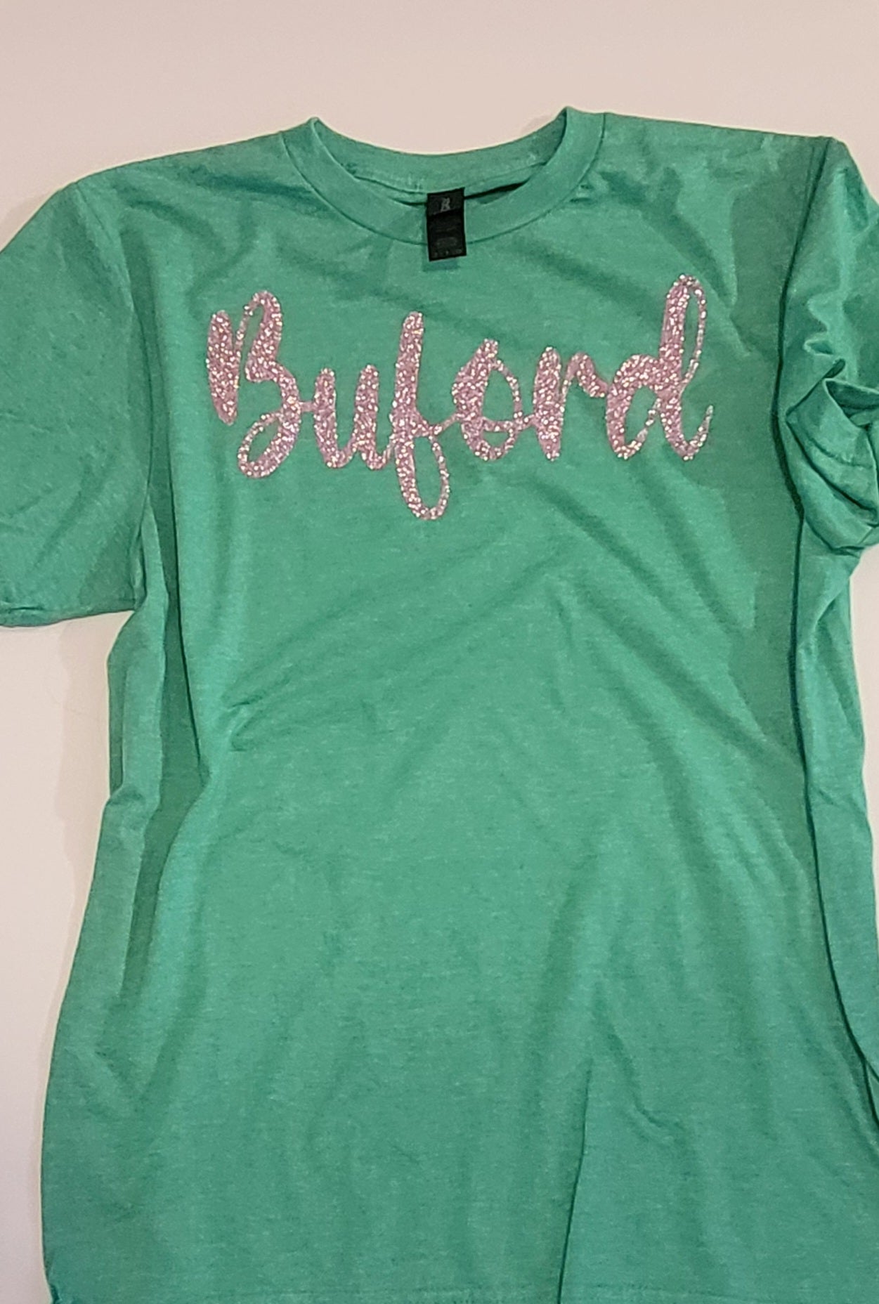 Buford Pink Glitter Design