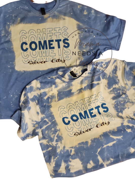 Comets Bleached Tee