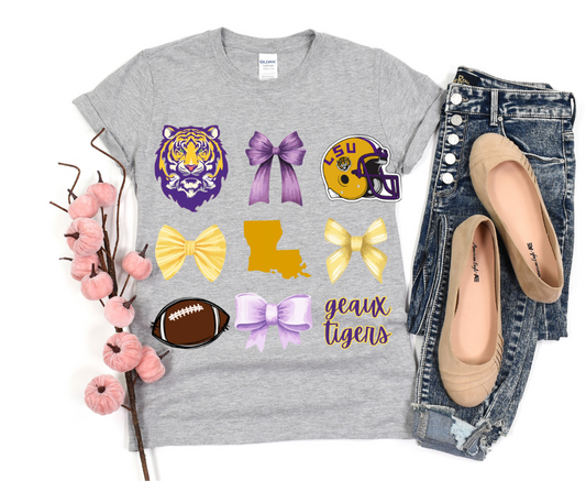 SEC Gameday TShirt LSU Bows