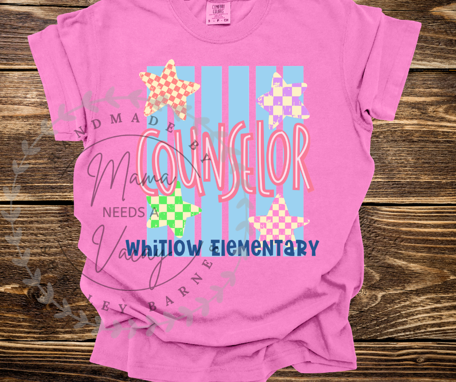 School Counselor Bright Tee