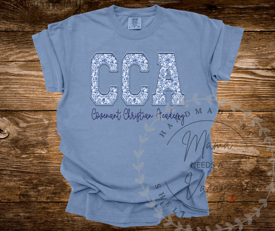 Blue Floral CCA