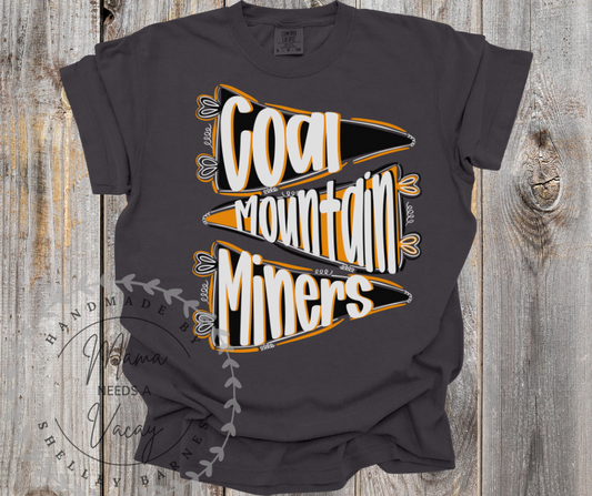 Coal Mountain Pennant Tee