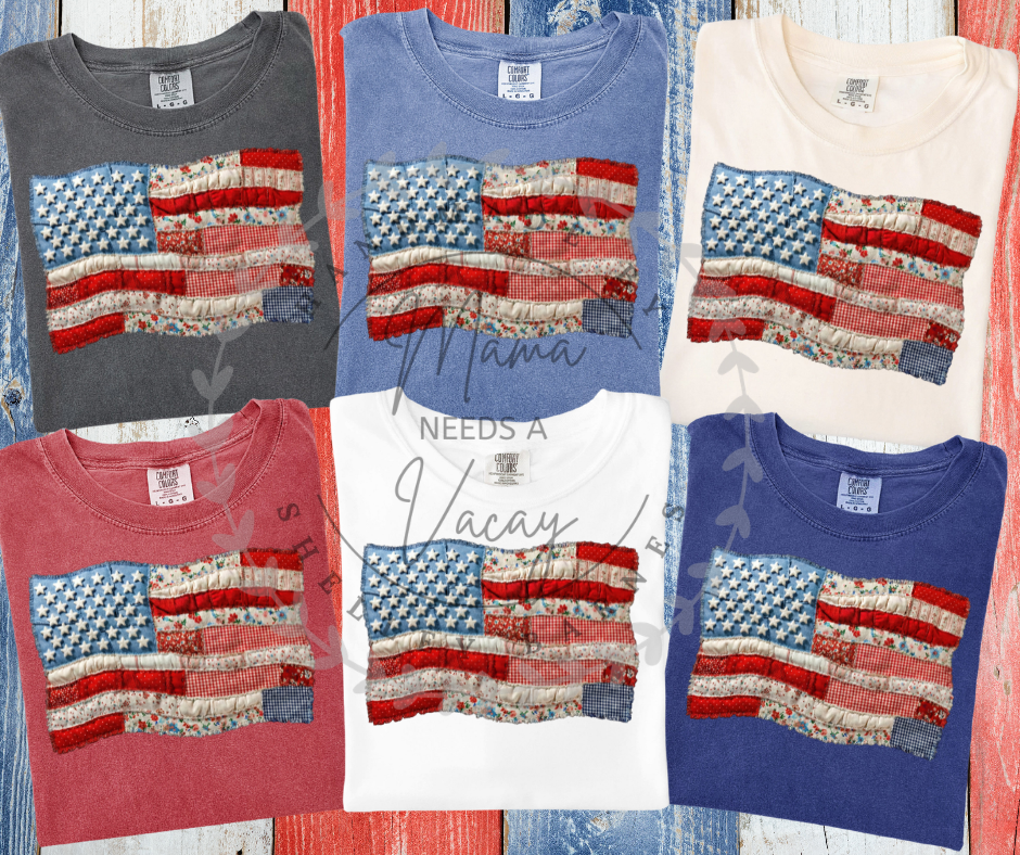 3D Flag Tee