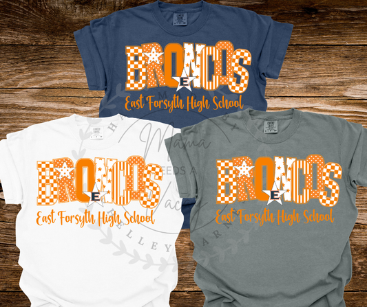 Broncos Custom Pattern