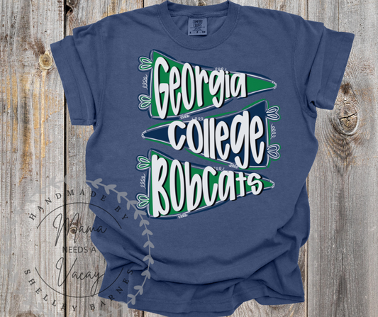 GCSU Pennant Tee