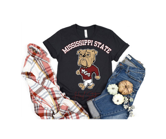 SEC Gameday TShirt Miss St Mascot