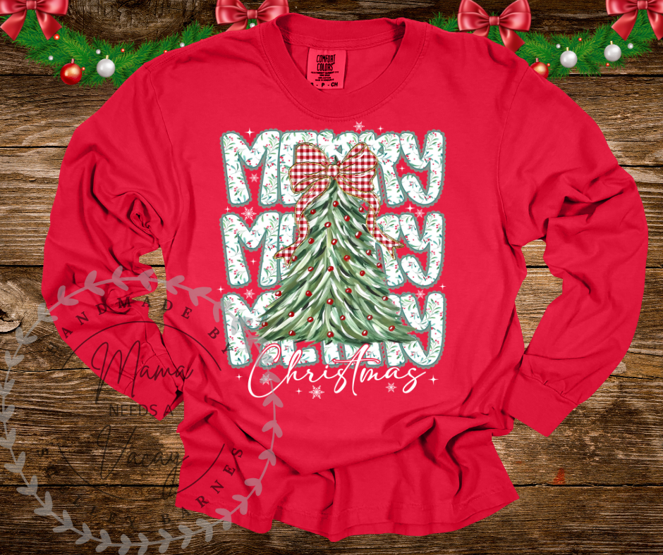 Merry Merry Floral Tree