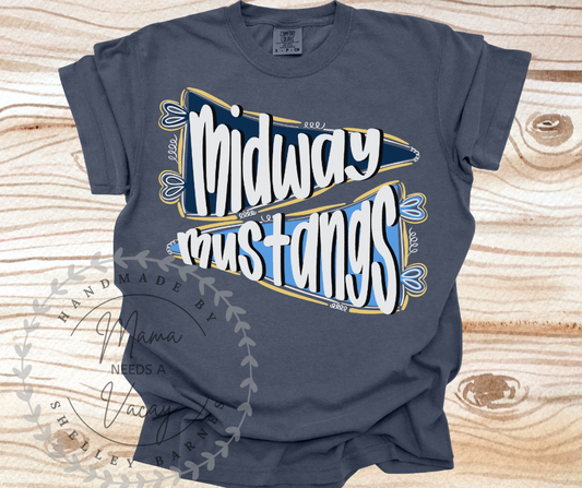 Midway Pennant Tee