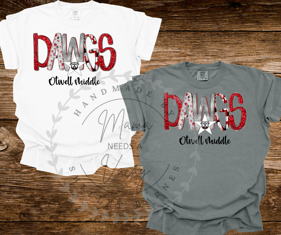 Otwell Dawgs Custom Pattern