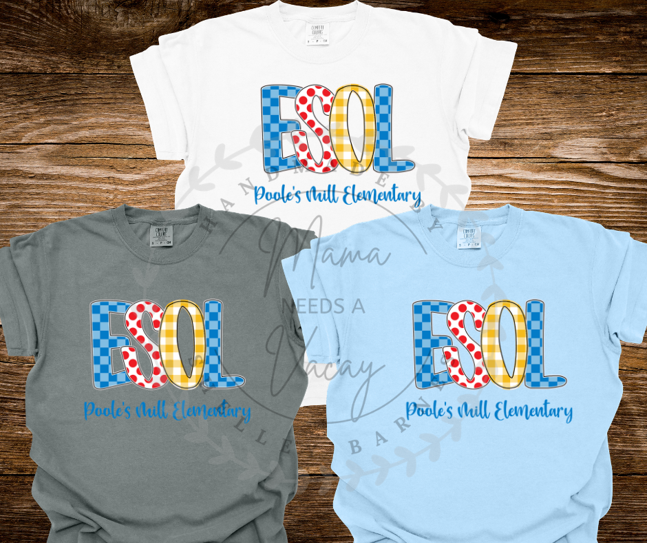 Pirate ESOL Custom Pattern