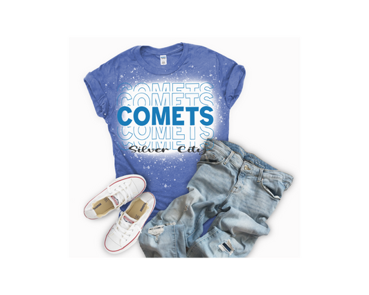 Comets Bleached Tee