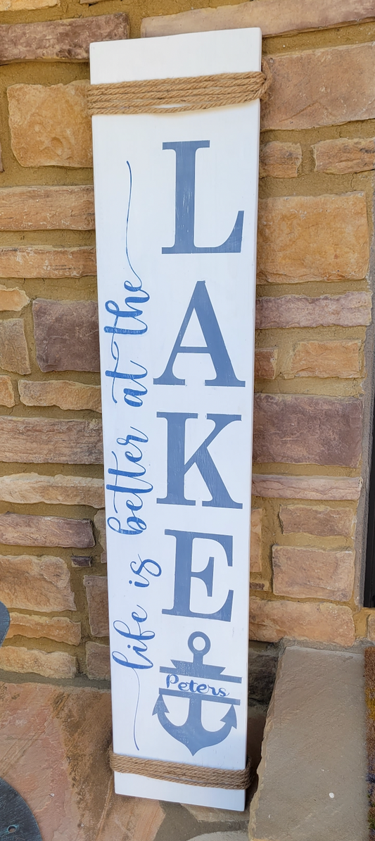 Lake Wood Sign