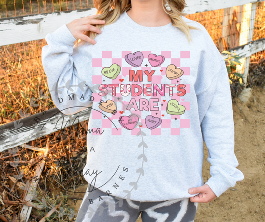 My Students Are Conversation Hearts