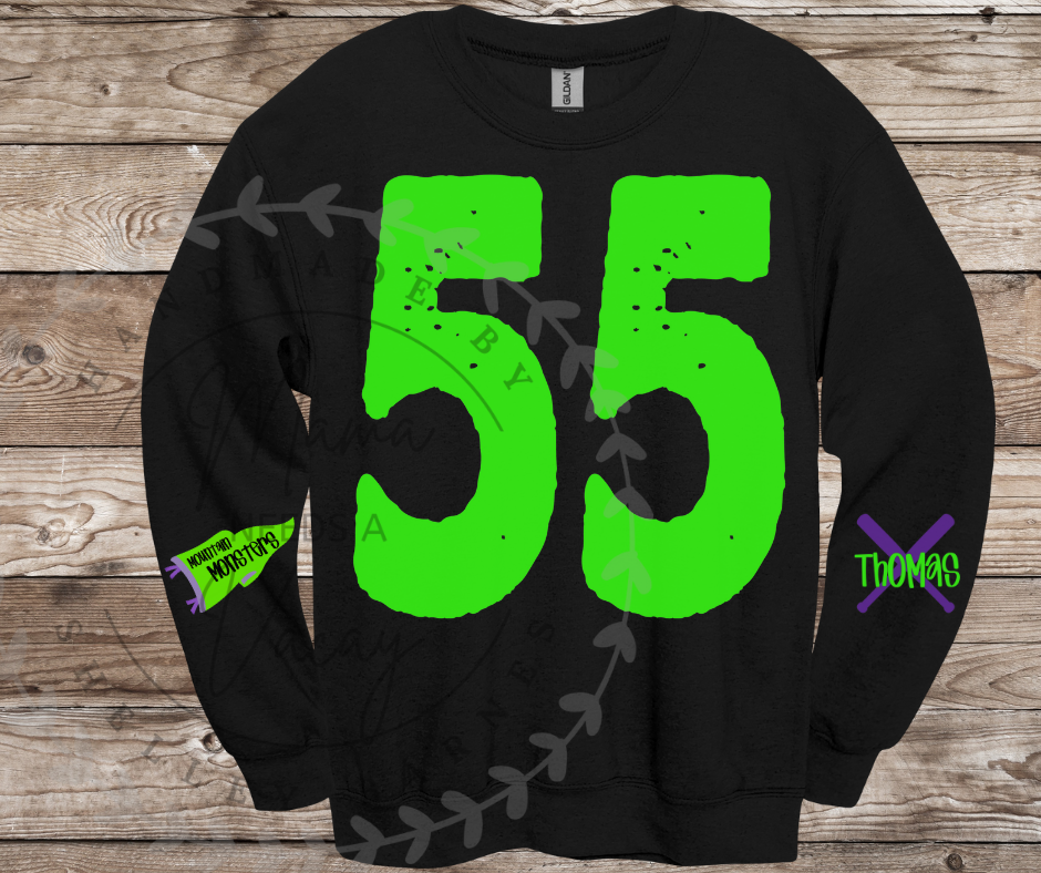 Jersey Number Shirts