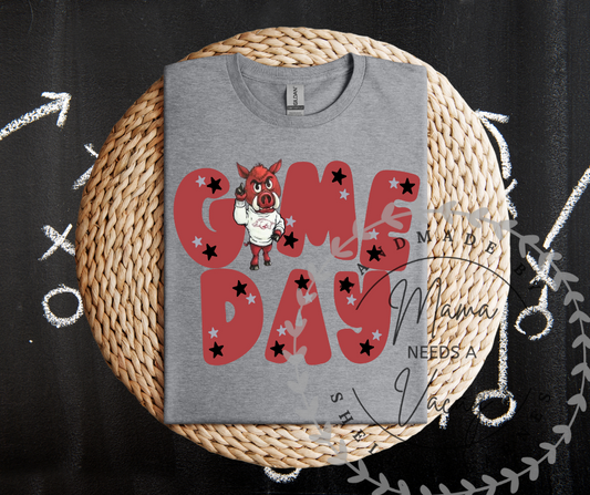 SEC Gameday TShirt Arkansas