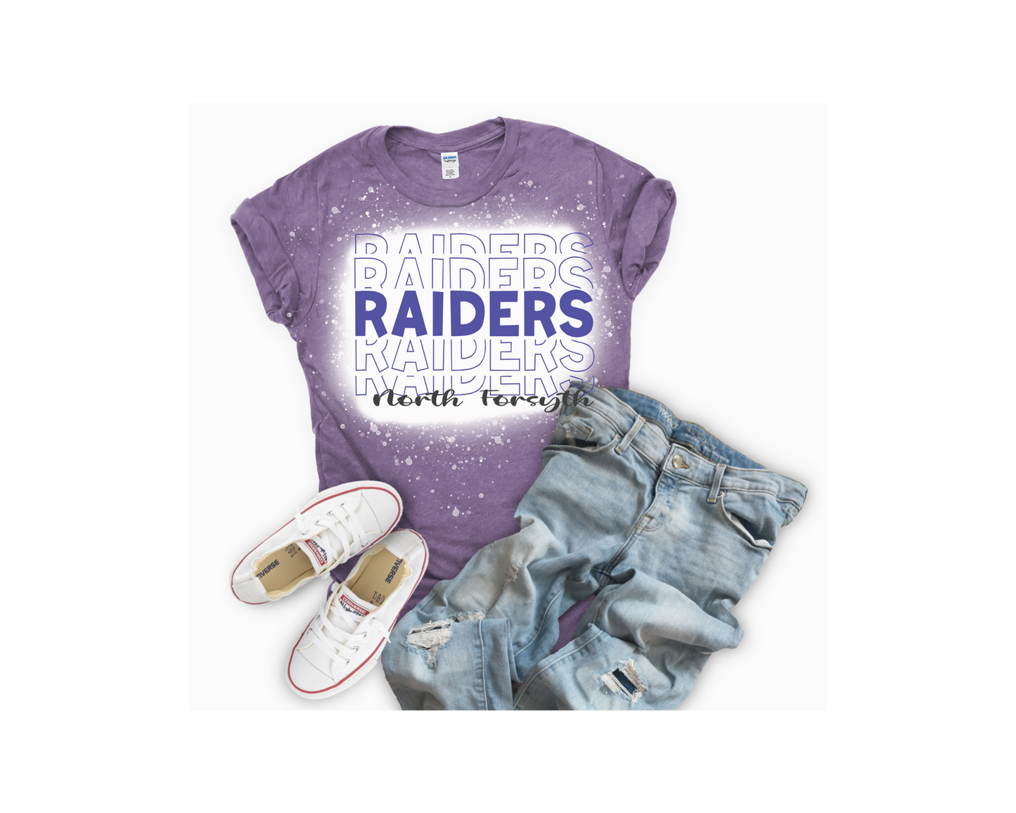 Raiders Bleached Tee