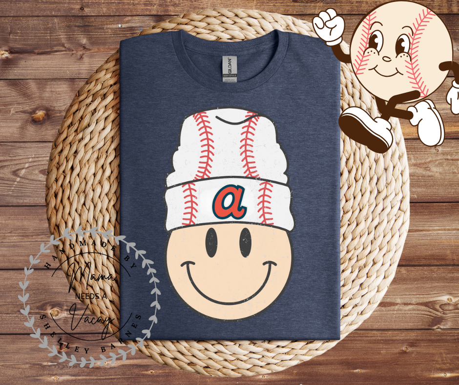 Braves Smiley Tee