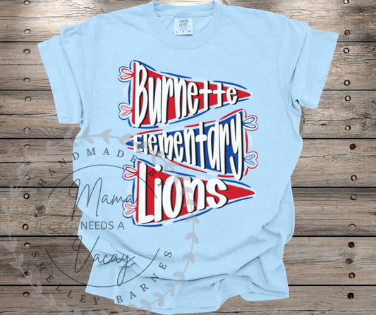 Burnette Elem Pennant