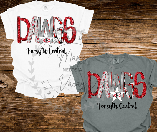 Central Dawgs Custom Pattern