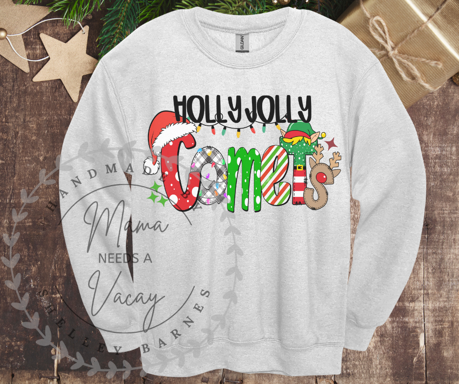 Doodle Holly Jolly Mascot