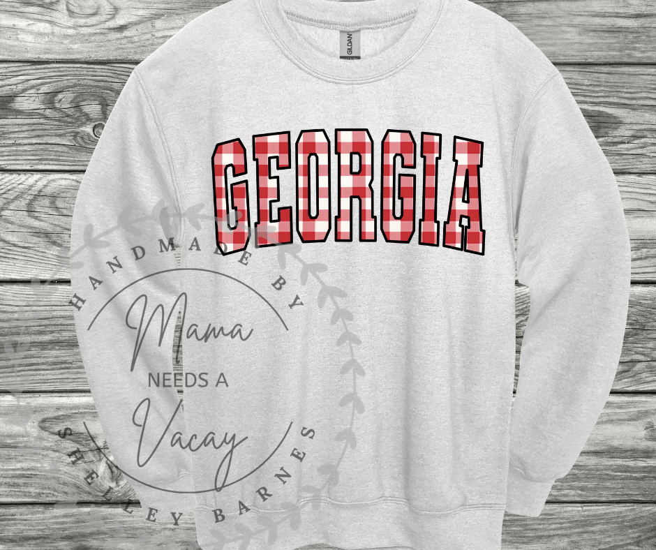 UGA Gingham Pattern