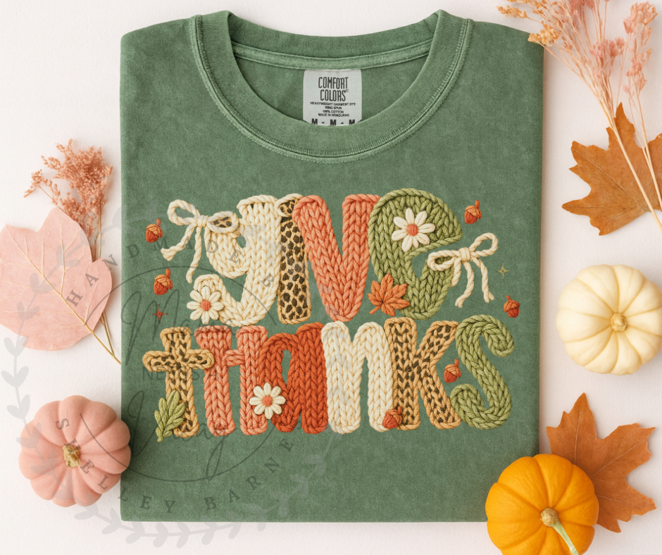 Give Thanks Yarn design