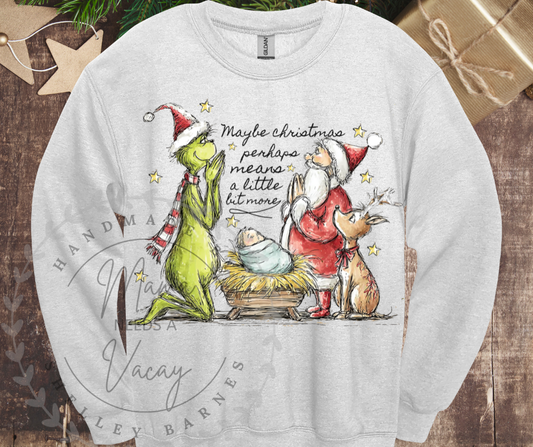 Grinch and Santa