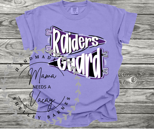 Raider Guard Pennant
