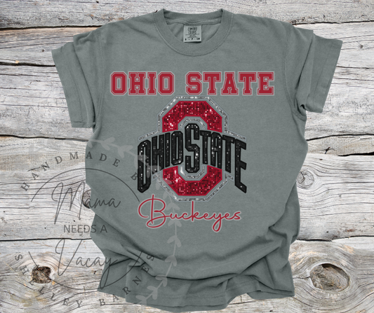 Ohio State Glitter
