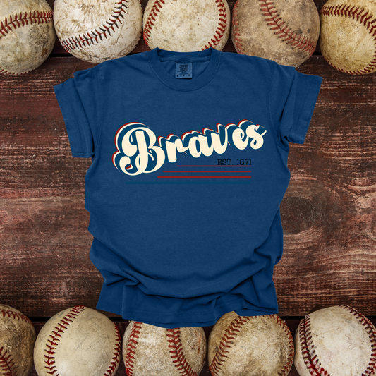 Retro Braves Tee